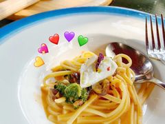 粉红细扁面配布拉达芝士-杭州西子湖四季酒店-WL BISTRO西湖餐厅(灵隐路店)