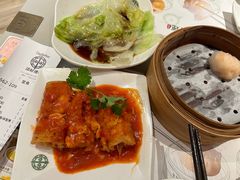 百花酿油条配香辣蟹膏-添好运点心专门店(深水埗店)