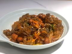 泡椒鱼皮-猪啊牛呀羊啊铜盘烤肉(正大广场店)