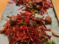 歌乐山辣子雪花牛肉-莲·中餐厅(成都首座万豪酒店)