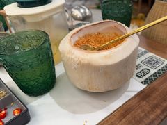 -喃喃椰·糟粕醋·椰子鸡火锅(七堡花园店)