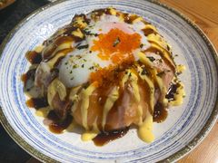 三文鱼流心熔岩饭-梦山水日本烧肉(五四广场店)