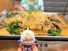 油爆蒜蓉粉丝-鱼酷活鱼烤鱼(静安大融城店)