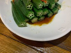 清炒秋葵-云海肴·云南小炒·汽锅鸡(天津国金汇店)