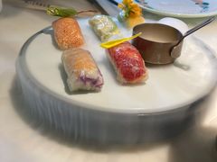 漫步花开彩虹卷-蜜桃花开·中西融合菜E&W(南长街店)