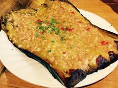 蒜香长茄-可可大虾武汉土菜大排档(万松园1店)