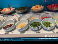 自助调料区-五星桥原切肥牛火锅·30年专注好牛肉(湖塘店)