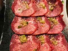蒜香薄切牛舌-烧江南烤肉(长春摩天活力城店)