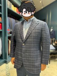 点击看大图 -怒马会 全麻衬西装高级定制