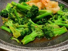 石烹虾西兰花-北平食府·北京烤鸭(北京西站六里桥店)