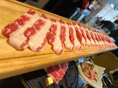 一米长盘牛五花-犟牛家·榴莲烤肉(五棵松店)