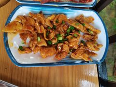 鸡皮-醉月城西昌火盆烧烤(天府店)