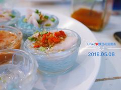 -蝶豆花蓝面条
