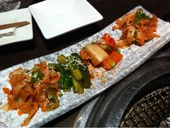 泡菜拼盘-金柚子韩国烤肉(威宁路店)