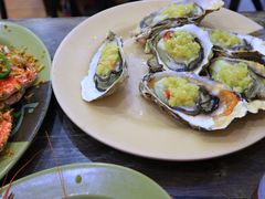 炭烧蒜蓉生蚝-贞姨美食·老字号海鲜大排档