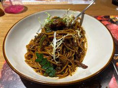 黑椒牛柳炒意面-绿茵阁西餐厅(佰港城店)