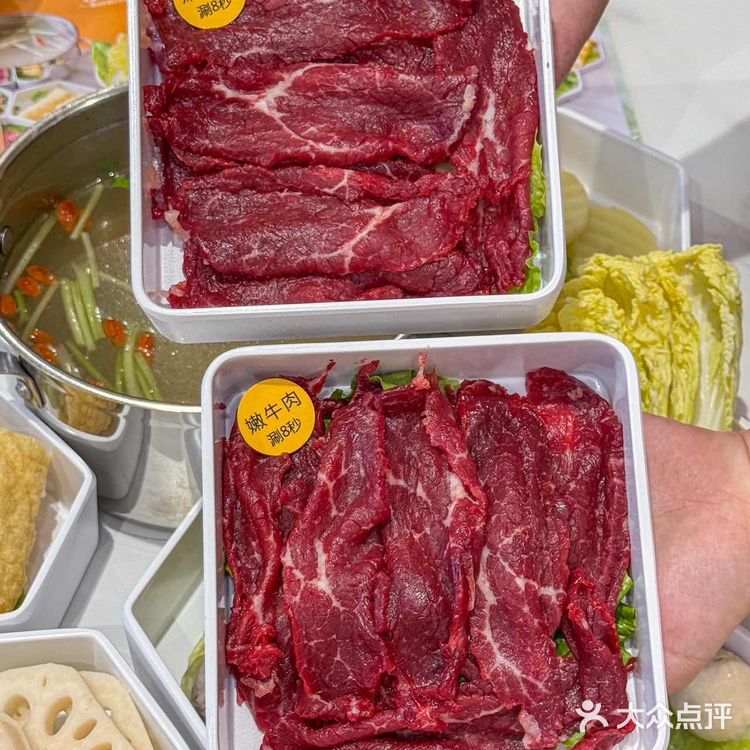 广州新开的！！一人食潮汕牛肉小火锅...