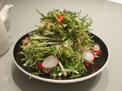 桃仁拌苦菊-红城阁·上海味道(四平路店)