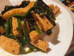 菠菜面筋-阿达西阿凡提新疆美食
