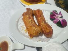 酥炸蒜香骨-弘雅饭店