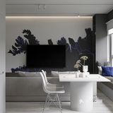 一厅两室，灰白空间漂亮