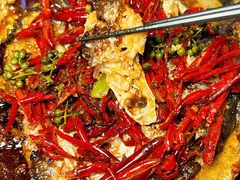-探鱼·鲜青椒爽麻烤鱼(银泰城店)
