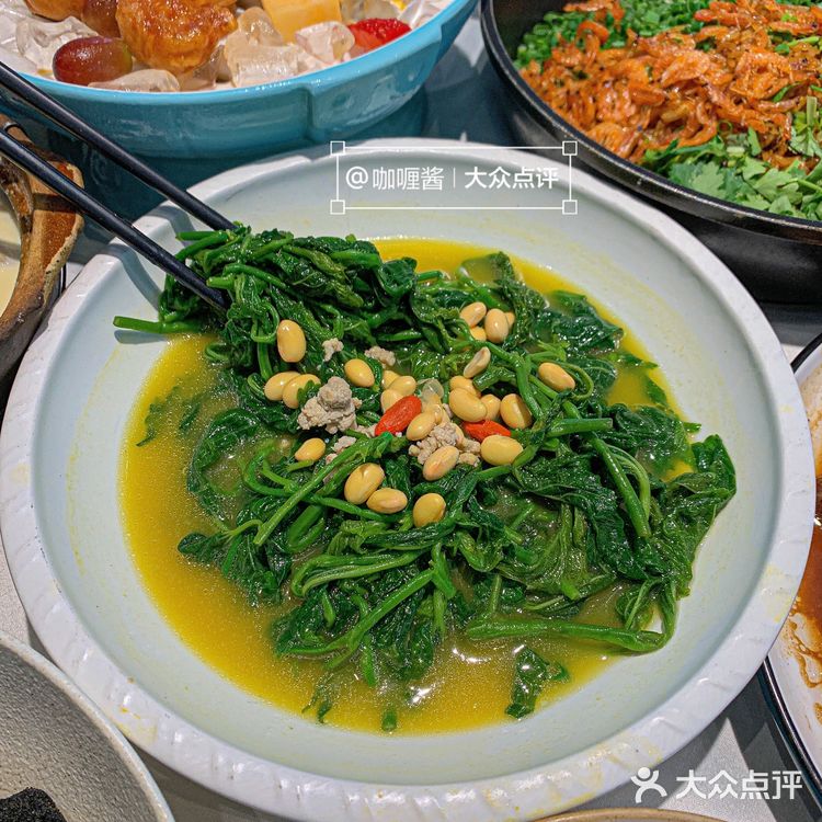 深圳米其林一星粤菜馆!黑豆腐好好吃啊!