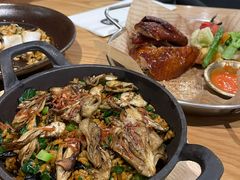 鸡纵菌油菜饭-自如ZSPACE四合院艺术餐厅