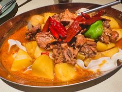 沙湾原始大盘鸡-丝路金桃·新疆菜(徐汇店)