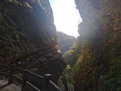 -龙水峡地缝景区