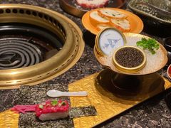 鱼子酱生牛肉卷-老乾杯和牛烧肉(王府中环店)