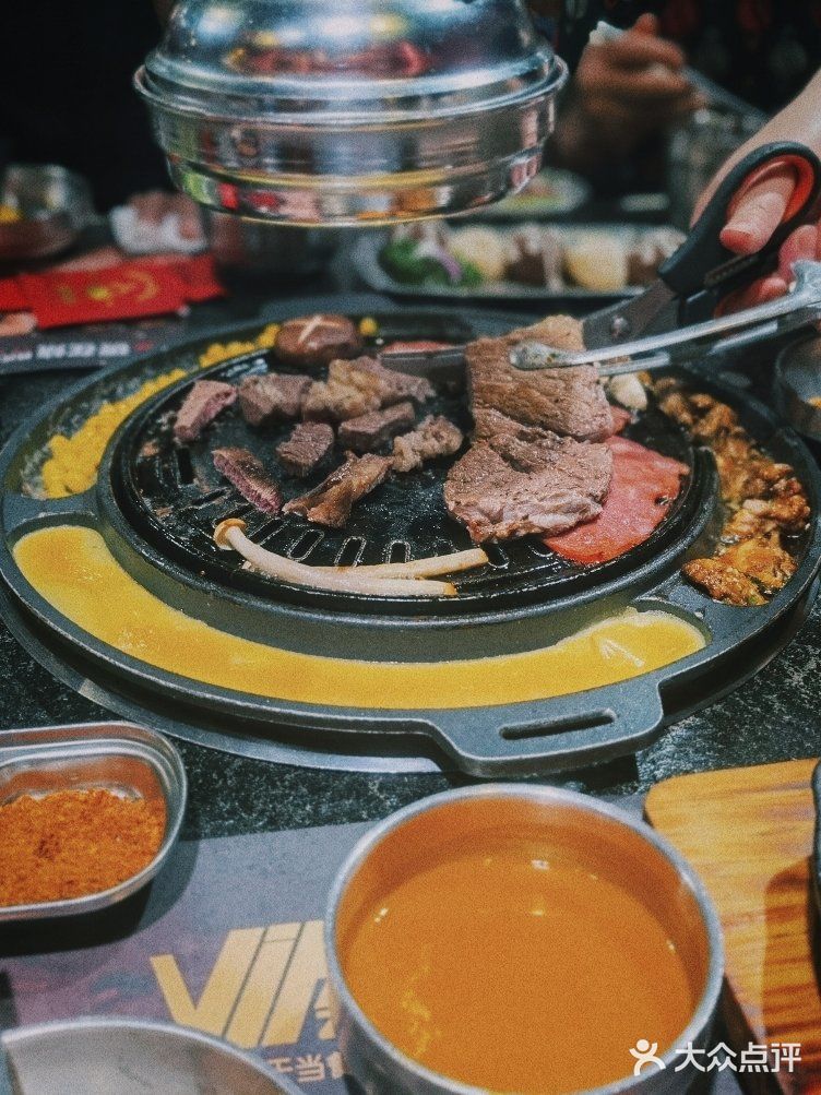 成都探店||肉厚者甜🥩奶香玉米粒和鸡蛋羹都🈶的韩式烤肉