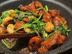 啫雪花牛肉粒-啫两手·啫啫煲·小饭堂(新安店)