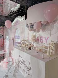 -团子宝宝宴派对百日宴生日布置策划·求婚策划·气球布置别墅民宿