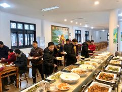 自助取餐区-阿育王寺素斋馆
