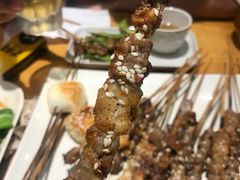 烤羔羊肉串-木屋烧烤(坂田天安云谷店)