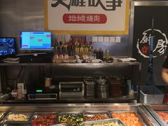 自助取餐区-英雄故事地摊烤肉(马驹桥店)