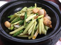 生啫芦笋-悦真雅院·四合院·清真私房菜(雍和宫店)