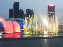 -东港音乐喷泉广场