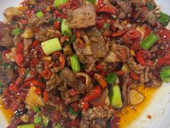 碎红椒炒肉-笨罗卜浏阳菜馆(太平街店)