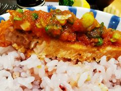 辣萝卜泥里肌套餐-胜博殿日式炸猪排(悠唐店)
