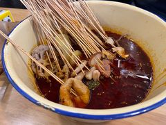 -拈签一笑黄牛肉辣卤串串