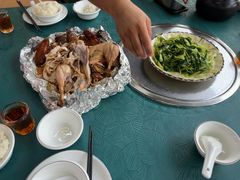 -古榕农庄·桑拿簸箕菜·招牌泥焗鸡(清远长隆店)