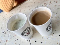 抹茶拿铁-腾爱熊猫咖啡生活馆(老东门店)