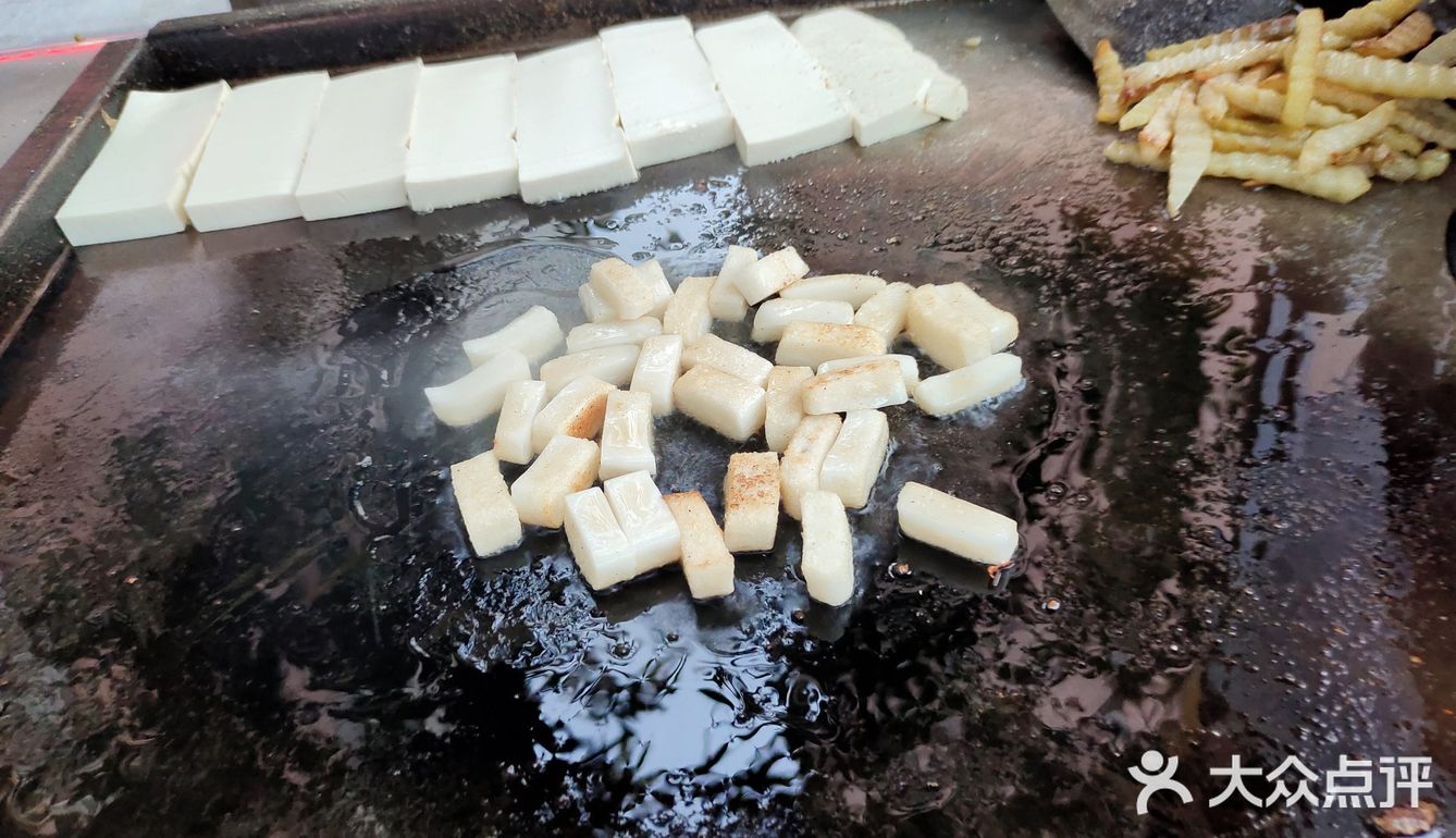 街边小吃打卡——煎豆腐