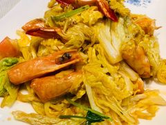 大虾炒菜芯-东莱海上(长宁来福士店)