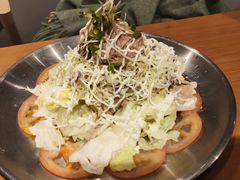 西红柿金枪鱼沙拉-辛蒲洞韩餐烤肉