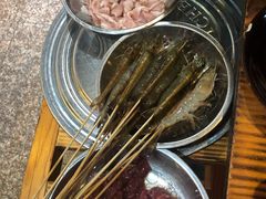 姜葱炒猪颈肉-盈田盈粥庄(博山东路店)