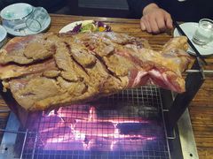 烤羊腿-柿子树炭烤羊腿(金台路店)
