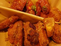 炸鸡翅一半一半-富乐满韩国正宗炸鸡韩国料理(虹泉路店)